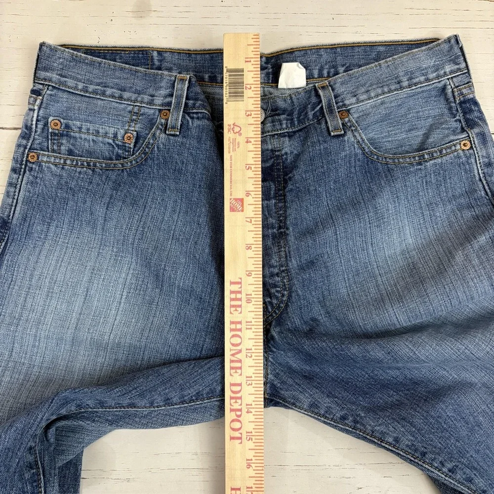 Vintage Levi's 501 Jeans Mens 36x34 Blue Denim Medium Wash